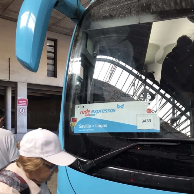Express-Bus von Sevilla nach Lagos mit Halt in Faro