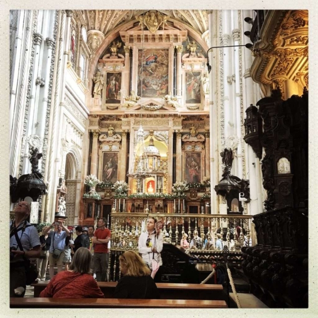 Altar in der Moschee Kathedrale von Cordoba